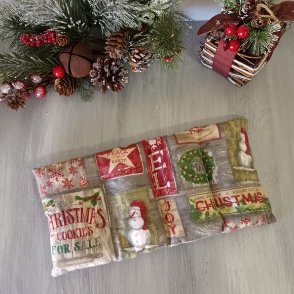 Microwavable Heating Pad Christmas Noel Cookies Heat Pack - Picture 2 of 6